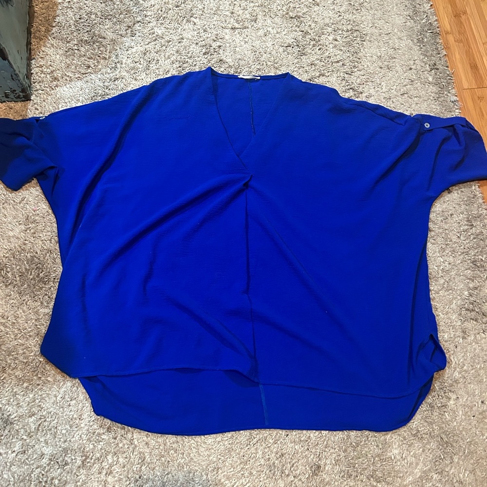 Cobalt blue entro size 3x top